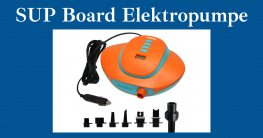 SUP Board Elektropumpe